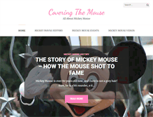 Tablet Screenshot of coveringthemouse.com